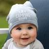 Pavilion Gift Company - Camping - Heathered Gray  Beanie (0-12 Months) - Hats - 3 of 4