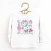 These Are A Few Of My Favorite Things Coquette - Toddler Long Sleeve Graphic Tee - 3 of 4