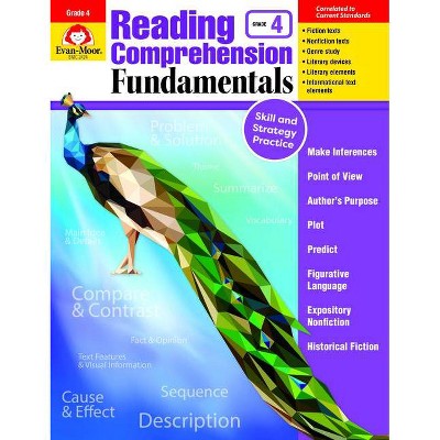 Reading Comprehension Fundamentals, Grade 4 - by  Evan-Moor Educational Publishers (Paperback)