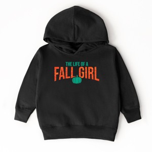 The Life Of A Fall Girl Puff/Glitter - Toddler Hoodie and Youth Hoodie - 1 of 4