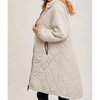 Women's Longline Quilted Jacket - BluIvy - 2 of 4