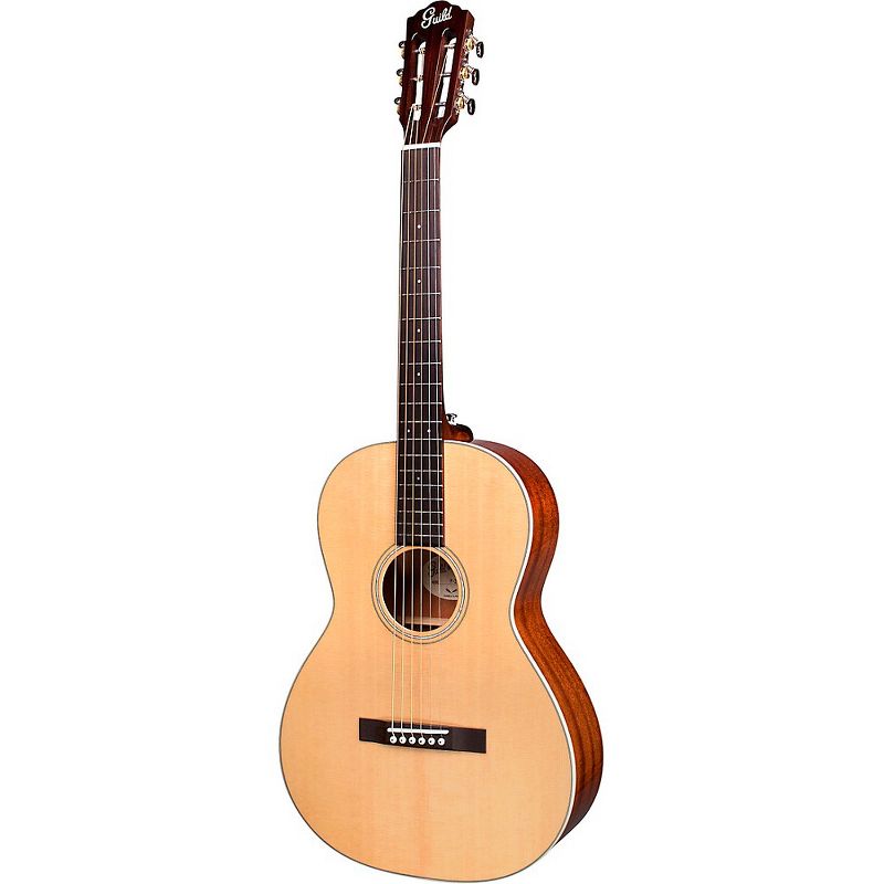 Guild P-240 Memoir Parlor Acoustic Guitar Natural, 3 of 7
