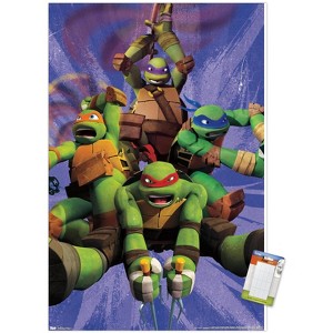 Trends International Nickelodeon Teenage Mutant Ninja Turtles - Team Unframed Wall Poster Prints - 1 of 4