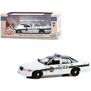 1978 Plymouth Fury Slicktop Blue Metallic w/White Top "Nevada Highway Patrol" "Hot Pursuit" 1/24 Diecast Model Car by Greenlight - 1 of 3