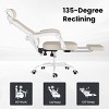 Grungis Task and Office Chairs with Footrest,Mesh Office Chairs with Headrest & High Back,Computer Chair with Adjustable Support - 3 of 4