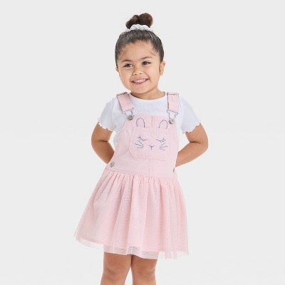 OshKosh B'gosh Toddler Girls' Bunny Skirtall Dress - Pink