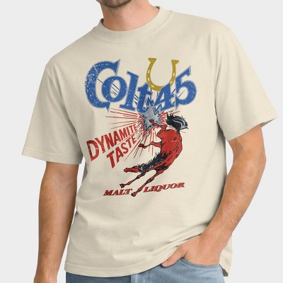 Мужские футболки Colt 45 Men's Colt 45 Graphic T-Shirt - Natural S — фото 3