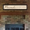 Fisfet "Friend a Gather Here" By Lauren Rader, Printed Wall Art, Ready To Hang Framed Poster, Black Frame - 3 of 4