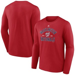 MLB Washington Nationals Men's Long Sleeve Core T-Shirt - 1 of 3