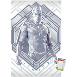 Trends International Marvel WandaVision - White Vision Unframed Wall Poster Prints - 1 of 4