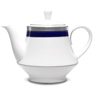 Noritake Crestwood Cobalt Platinum Teapot