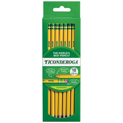 Ticonderoga Pencils, HB 2, Sharpened - 4 pencils