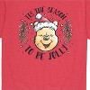 Men's - Winnie the Pooh - Tis The Season To Be Jolly Christmas Short Sleeve Graphic T-Shirt - 2 of 4