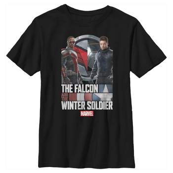 Boy's Marvel The Falcon and the Winter Soldier Action Logo T-Shirt
