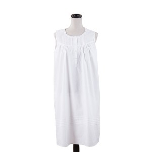 Saro Lifestyle Relaxed Embroidered Nightgown - 1 of 2