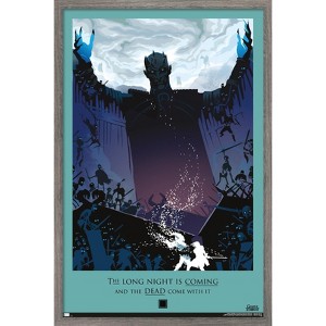 Trends International Game of Thrones - Long Night Framed Wall Poster Prints - 1 of 4