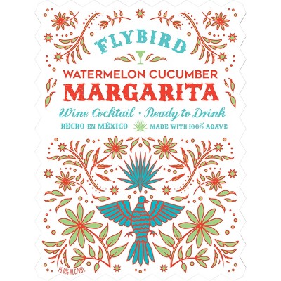 Flybird Watermelon Cucumber Margarita Wine Cocktail - 750ml Bottle