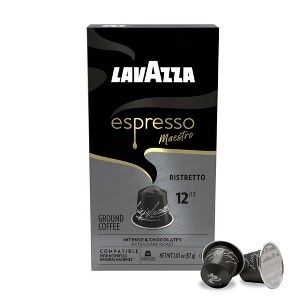 クラウド・ストライフ NESiCA ラバスト 15個セット Lavazza Espresso Maestro Ristretto Aluminum Nespresso Compatible