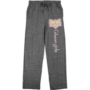 Gilmore Girls Dragonfly Inn Men's Heather Gray Sleep Pajama Pants - 1 of 4