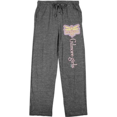 Gilmore Girls Dragonfly Inn Men's Heather Gray Sleep Pajama Pants - image 1 of 4