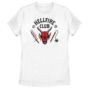 Women's Stranger Things Welcome to the Hellfire Club T-Shirt - 1 of 4
