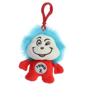 Aurora® Dr. Seuss™ 4" Inch Stuffed Animal Plush Bag Clip Keychain, The Cat In The Hat Thing 2 - 1 of 2
