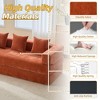 MOONMISS 78"Convertible Sleeper Sofa Bed with Pillows, Folding Mattress Couch, Removable Washable Floor Sofa for Small Spaces - 4 of 4