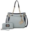 MKF Collection Lina Vegan Leather Shoulder Bag and Wallet by Mia K - 2 of 4