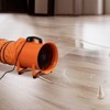 VEVOR Portable Ventilator, 16 inch Heavy Duty Cylinder Fan with 16.4ft Duct Hose, 1350W Strong Shop Exhaust Blower 5175CFM, Orange - 2 of 4