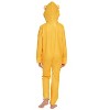 Care Bears Grumpy Bear Good Luck Bear Funshine Bear Always There Bear Fleece Zip Up Costume Pj Coverall Adult - 3 of 4