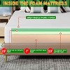 BestMassage 12 Inch Green Tea Memory Foam Mattress Cooling Gel Infused Mattress Medium Firm Mattresses - 4 of 4