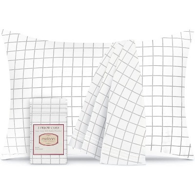 Mellanni Brushed Microfiber Pillowcase Set of 2