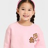 Toddler Girls' Fleece Sweatshirt - Cat & Jack™ - 2 of 4