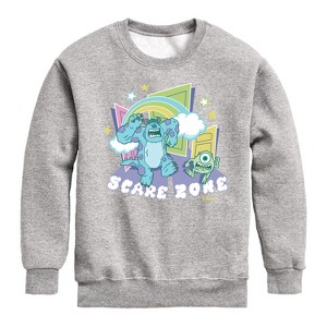 Boys' - Disney - Scare Zone In The Clouds Graphic Long Sleeve Fleece Sweatshirt - 1 of 4