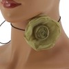 Unique Bargains Dried Rose Pattern Adjustable choker necklace Wrap around wrist bracelet 1 Pc - 2 of 4