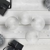 Northlight Shatterproof Shiny Christmas Ball Ornaments - 3.25" (80mm) - Clear - 32ct - 2 of 4