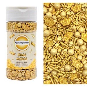 Mystic Sprinkles King Midas Sprinkle Mix 3.7oz - 1 of 4