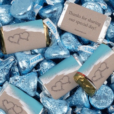 130 pcs Beach Wedding Candy Hershey's Chocolate Mix (1.65 lb) - By Just Candy
