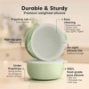 2-Pack Prep Baby Bowls with Suctions & Lids, Silicone Bowls for Baby Boy, Girl, Toddler Suction Bowl, Kids Bowl BPA-Free - 2 of 4