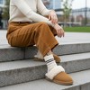 CUSHIONAIRE Hush Cozy Womens Slippers with Faux Fur Lining – Slip On  Comfortable Mule House Slippers for Women Indoor and Outdoor - 3 of 4