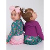 RuffleButts Baby/Toddler Girls Ruffle Leggings with Signature Rear Ruffles - 3 of 4