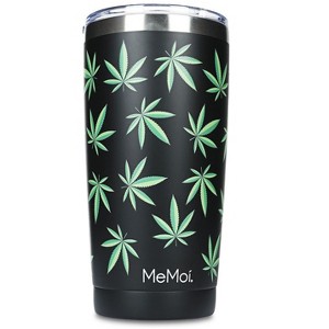 Memoi Thermal Insulated Stainless Steel 20 Oz Coffee Tumbler Black 20OZ - 1 of 3