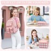 FATMOON School Backpacks for Girls - 18" Large Capacity Cute Backpack for Kids Teens,with Multiple Pockets,for Back to School and Travel - 4 of 4