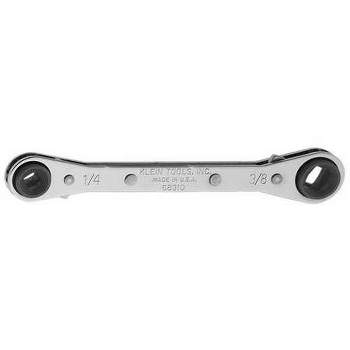 KLEIN TOOLS 68309 Ratcheting Refrigeration Wrench 6-13/16-Inch