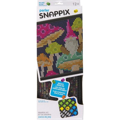 Perler Snappix Kit 12"X12"-Mushroom Gnome