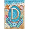 Briarwood Lane Summer Garden Flag 12x18 For Outdoor Summer Monogram Letter D For Summer Garden Flag Flags For Outside - 3 of 4