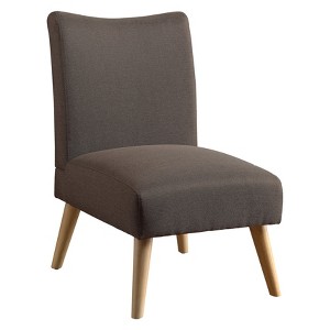 Charlton Mid Century Modern Accent Chair Taupe Brown - ioHOMES, Brown Brown