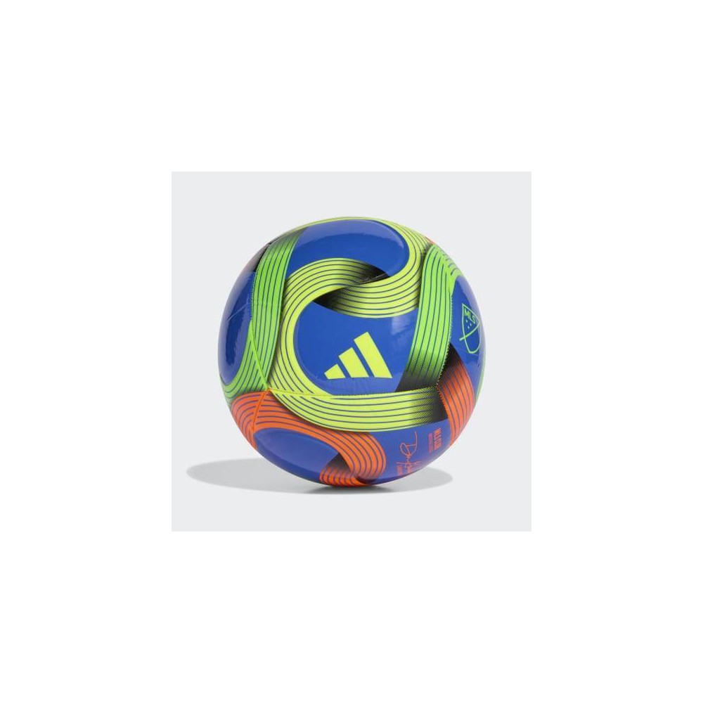 Adidas MLS Club Soccer Ball Size 4 - Blue/Green