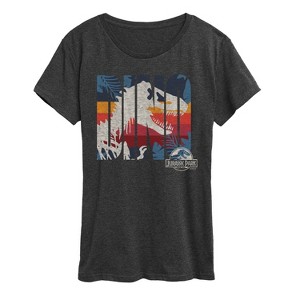 Women's - Jurassic Park - Dino-Mite Short Sleeve Graphic T-Shirt - 1 of 4