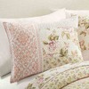 Standard Sweet Blooms Quilt Sham Pink - Mary Jane's Home - 2 of 3